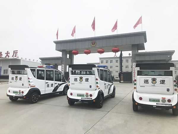 陜西咸陽(yáng)電動(dòng)巡邏車駛向執(zhí)法一線(圖3)