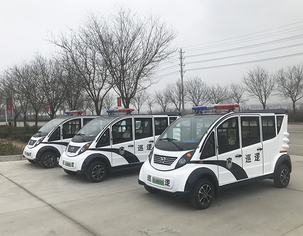 陜西咸陽(yáng)電動(dòng)巡邏車駛向執(zhí)法一線(圖5)