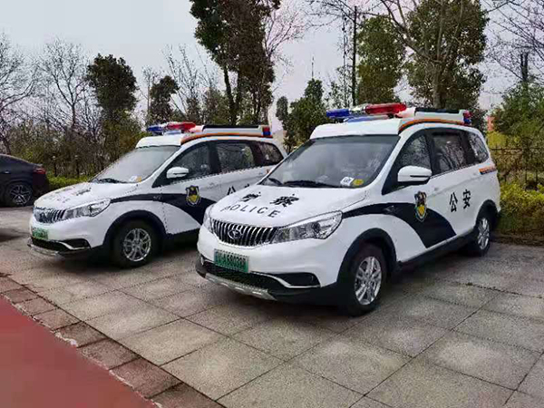 安徽壽縣電動巡邏車上崗(圖3)