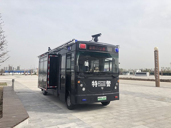 江蘇灌南縣移動(dòng)警務(wù)室上崗，推進(jìn)街面警務(wù)新模式！(圖3)