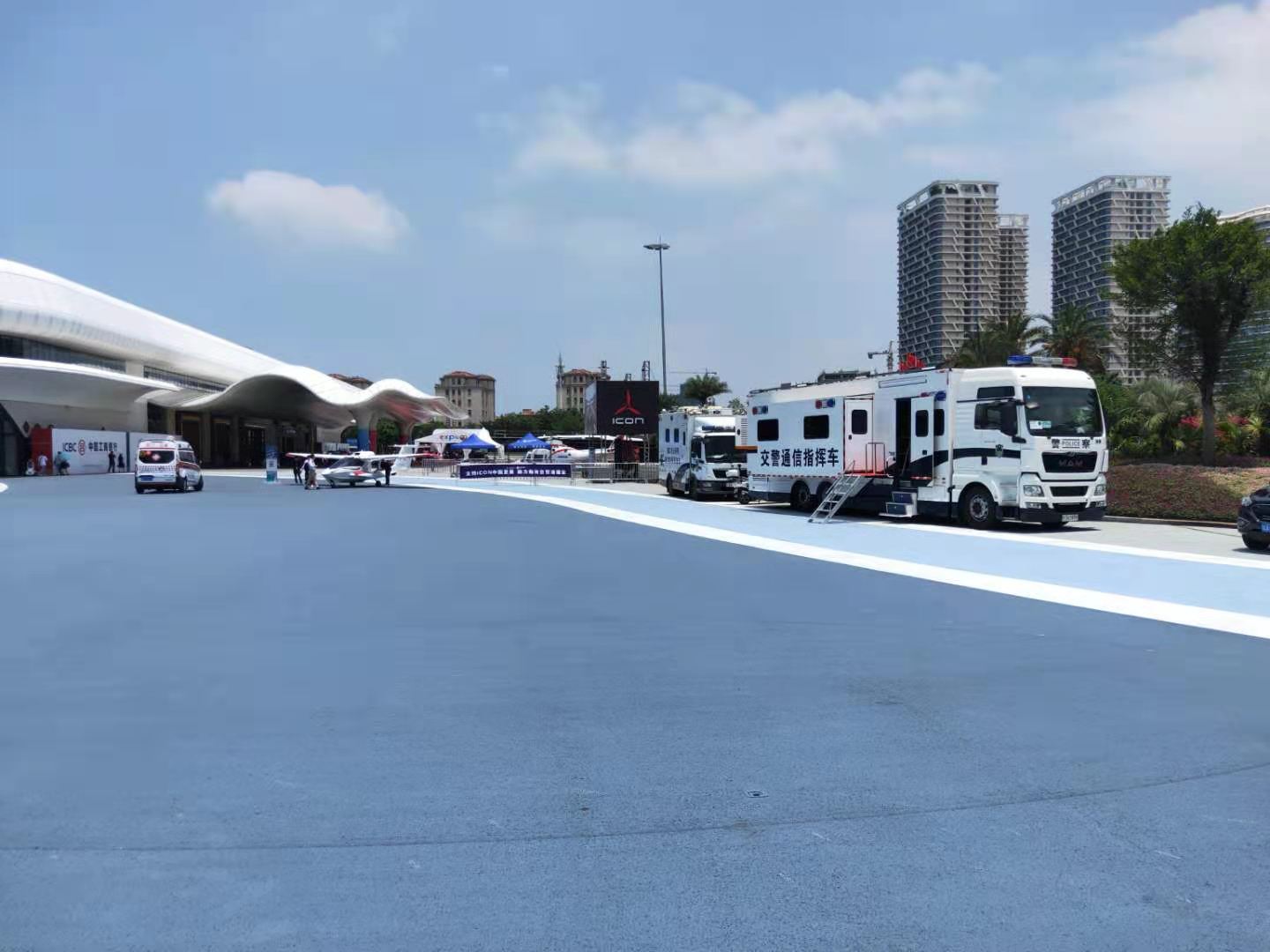 森源鴻馬通信指揮車助力中國首屆消博會(huì)(圖2)