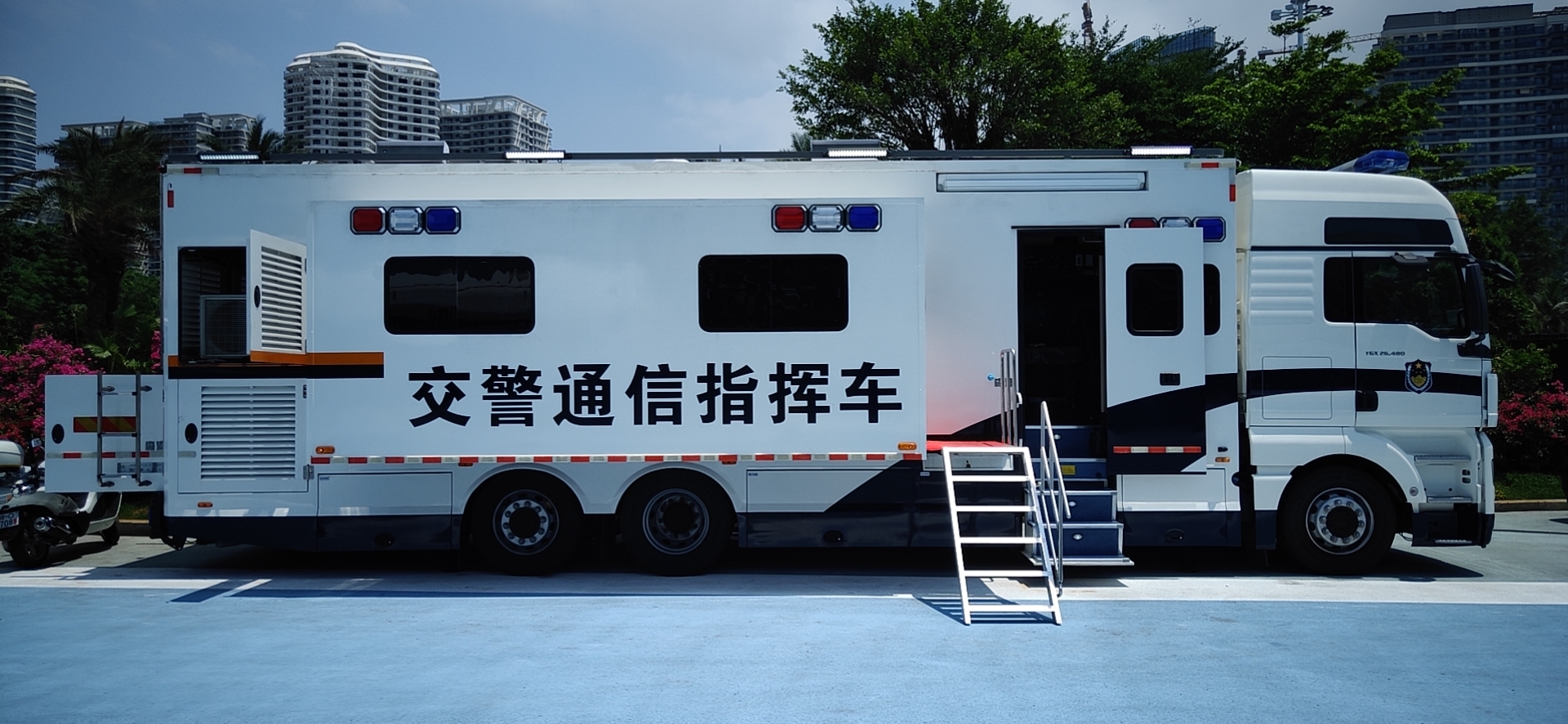森源鴻馬通信指揮車助力中國首屆消博會(huì)(圖3)