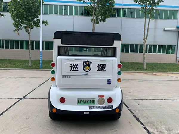 森源鴻馬電動巡邏車亮相鶴壁(圖6)