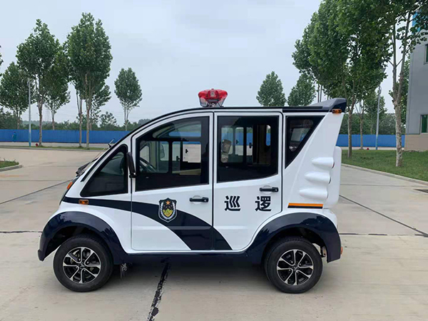 森源鴻馬電動巡邏車亮相鶴壁(圖3)