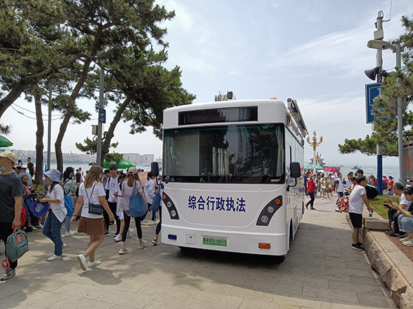 第31屆青島國際啤酒節(jié)世界矚目！森源鴻馬綜合執(zhí)法站再次打卡(圖4)