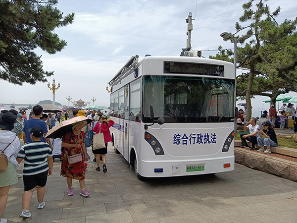 第31屆青島國際啤酒節(jié)世界矚目！森源鴻馬綜合執(zhí)法站再次打卡(圖5)