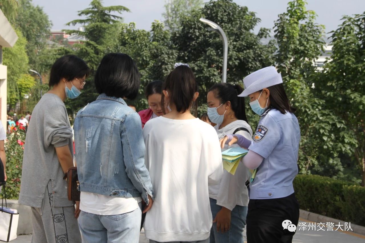 開學啦！澤州交警護航模式開啟，為學生保駕護航！(圖9)