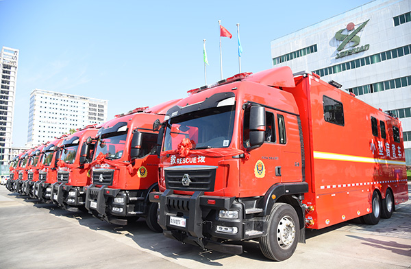 消防版房車應征“入伍”||河北消防救援總隊采購森源鴻馬小型宿營車(圖2)