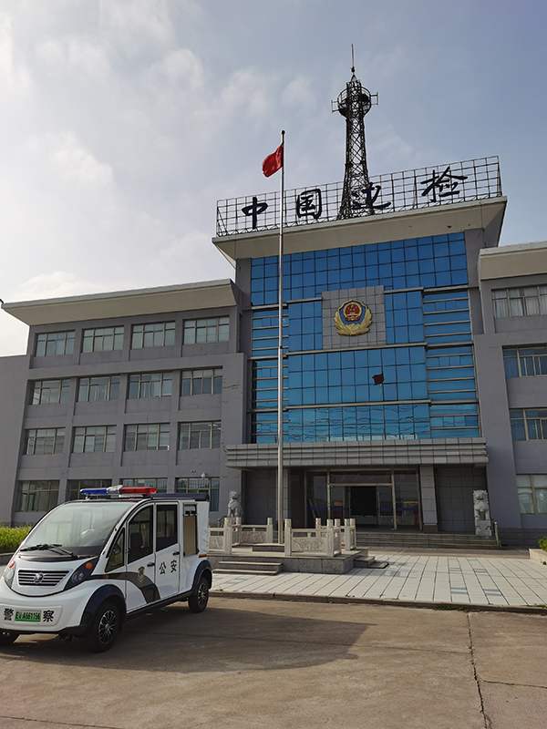 江蘇鹽城市電動(dòng)巡邏車(chē)上崗執(zhí)勤(圖3)