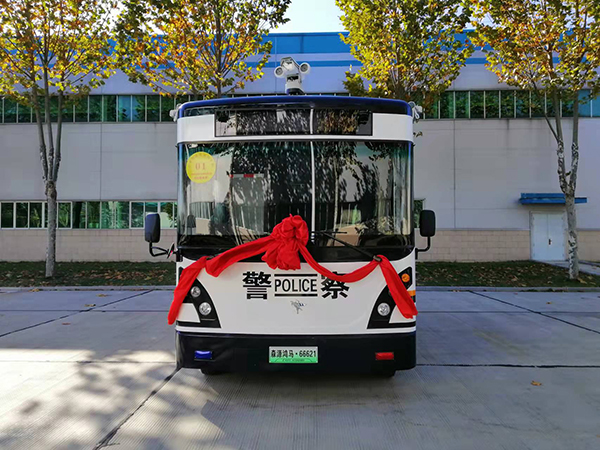 山西大同移動警務室發(fā)車(圖1)