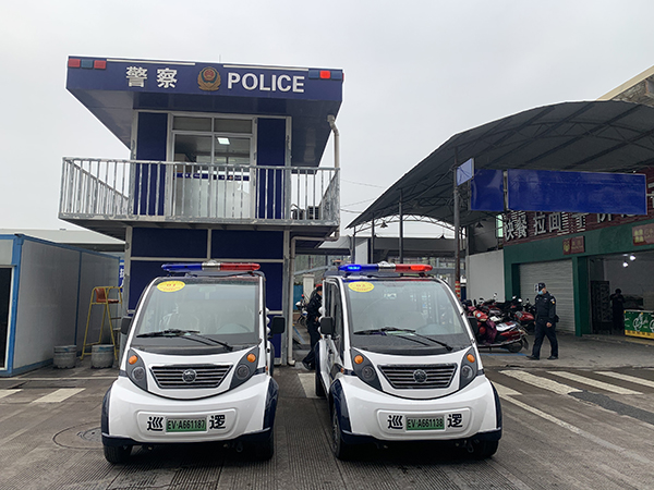 浙江義烏市電動(dòng)巡邏車(chē)正式上崗||助力平安建設(shè) 提升為民服務(wù)效能(圖1)