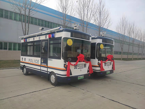 陜西西咸新區(qū)采購移動警務(wù)室上崗，推進街面警務(wù)新模式！(圖2)