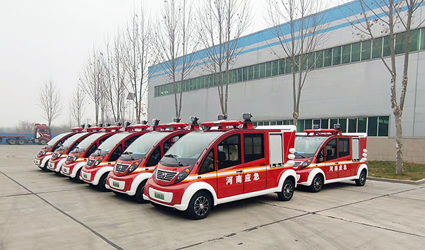 河南12臺(tái)移動(dòng)微型消防站發(fā)車(圖2)