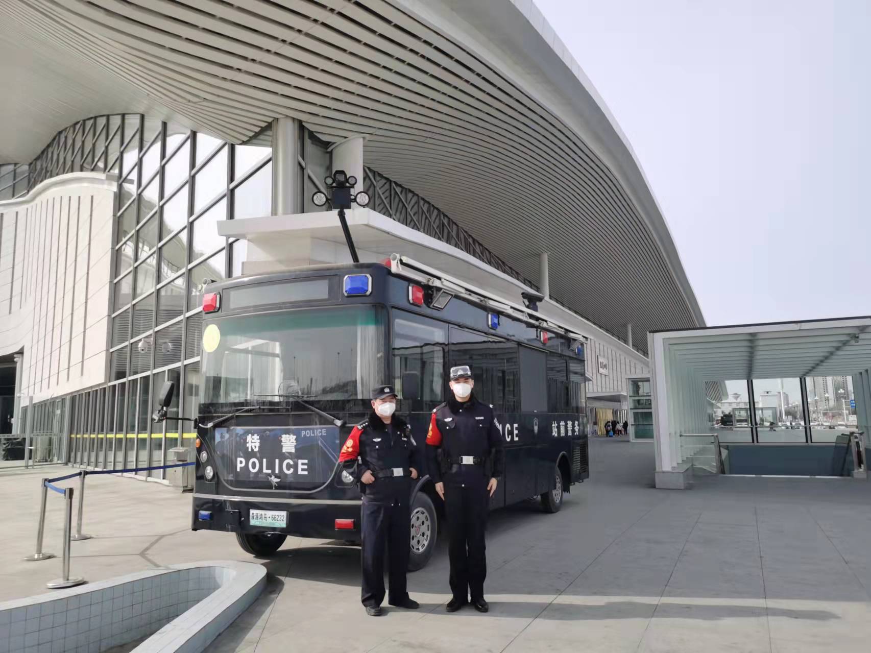 護航冬奧會 移動警務室使命必達(圖3)