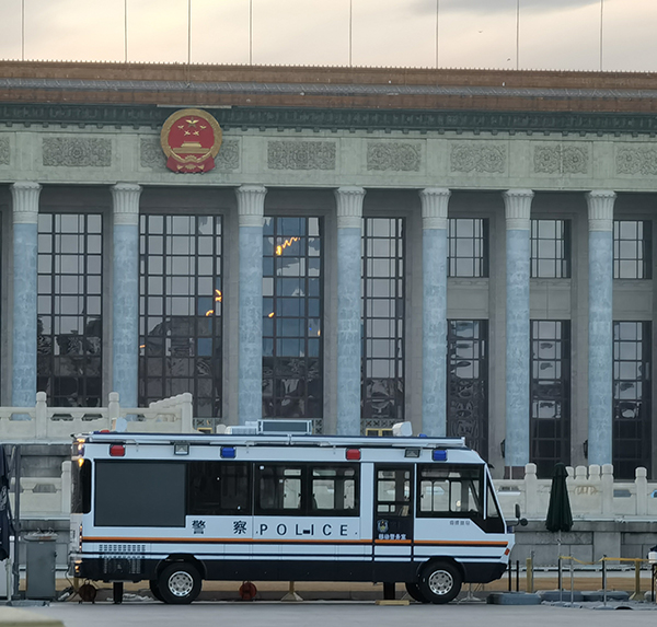 護航冬奧會 移動警務室使命必達(圖2)