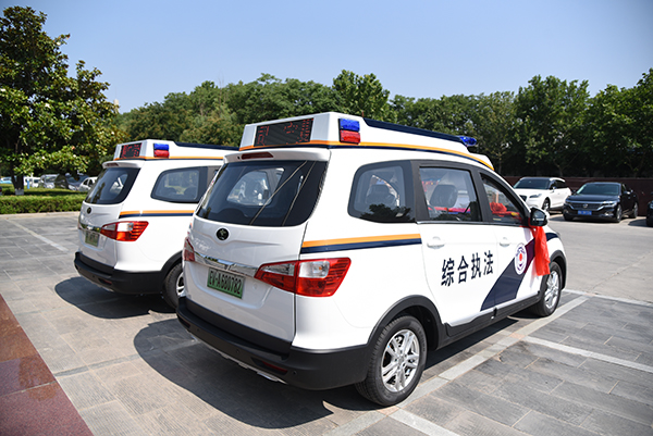 提升執(zhí)法水平  鑄造智慧執(zhí)法隊伍——寧夏采購電動執(zhí)法車(圖6)