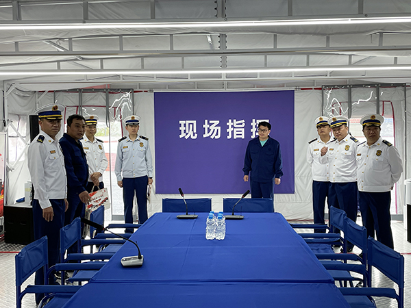 貴州省消防救援總隊(duì)召開2022年后勤工作會(huì)議||森源鴻馬“1+N”智能方艙現(xiàn)場(chǎng)觀摩(圖5) 貴州省消防救援總隊(duì)召開2022年后勤工作會(huì)議||森源鴻馬“1+N”智能方艙現(xiàn)場(chǎng)觀摩(圖5)