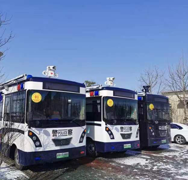 安徽蒙城：森源鴻馬智慧警務(wù)便民工作站上崗，讓平安看得見(圖3)