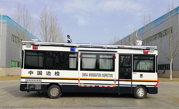 邊防添“新甲” 護(hù)航守國門——森源鴻馬移動邊檢站發(fā)往山東(圖4)