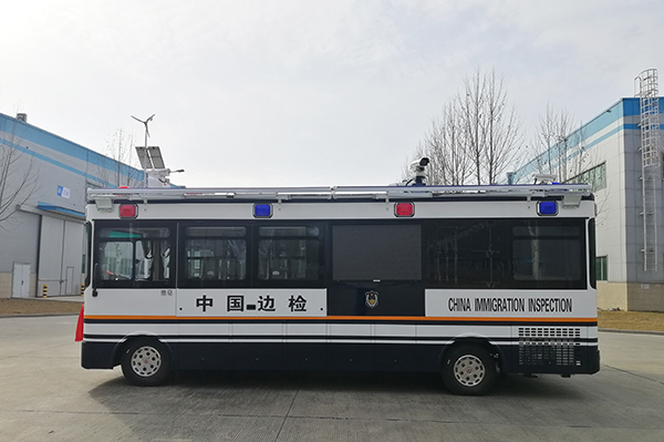 邊防添“新甲” 護(hù)航守國門——森源鴻馬移動邊檢站發(fā)往山東(圖6)
