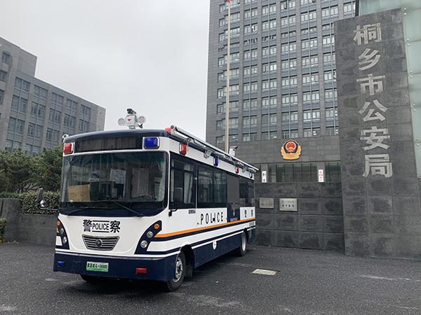 浙江桐鄉(xiāng)：森源鴻馬智慧警務(wù)便民工作站上崗，讓平安看得見(圖3)