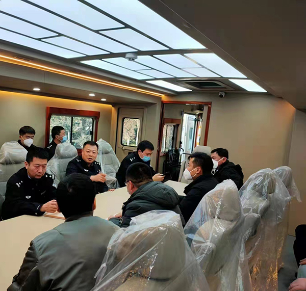 運(yùn)籌帷幄，決勝千里——山東煙臺(tái)指揮調(diào)度平臺(tái)上崗(圖4)