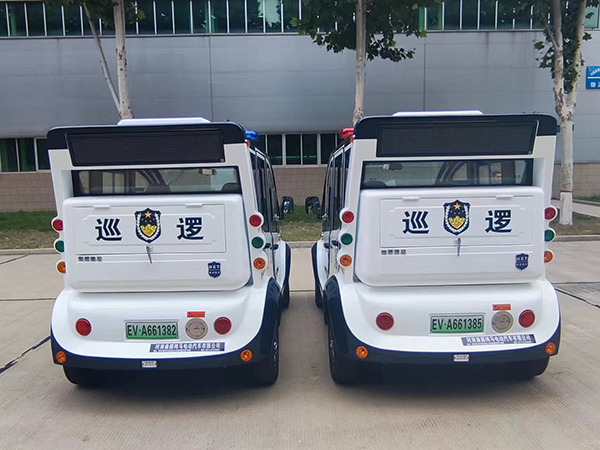 森源鴻馬“藍(lán)精靈”電動巡邏車發(fā)往江西南昌(圖6) 森源鴻馬“藍(lán)精靈”電動巡邏車發(fā)往江西南昌(圖6)