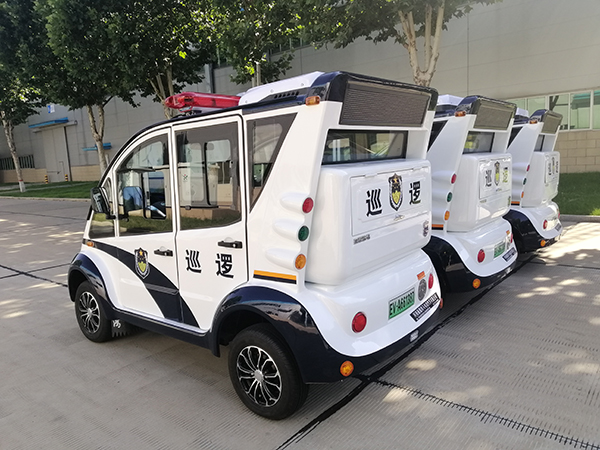 森源鴻馬“藍(lán)精靈”電動(dòng)巡邏車發(fā)往陜西安康市(圖4) 森源鴻馬“藍(lán)精靈”電動(dòng)巡邏車發(fā)往陜西安康市(圖4)
