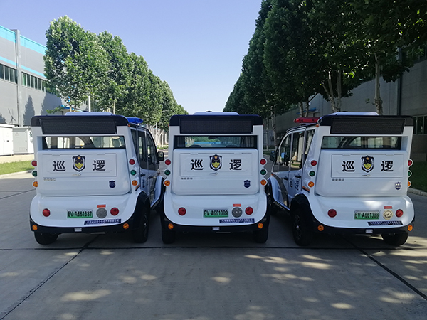 森源鴻馬“藍(lán)精靈”電動(dòng)巡邏車發(fā)往陜西安康市(圖5) 森源鴻馬“藍(lán)精靈”電動(dòng)巡邏車發(fā)往陜西安康市(圖5)