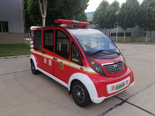 森源鴻馬電動(dòng)消防巡邏車發(fā)往寧夏(圖1)