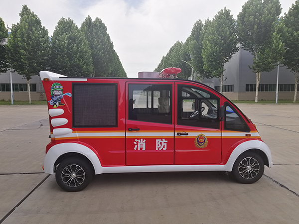 森源鴻馬電動(dòng)消防巡邏車發(fā)往寧夏(圖3)