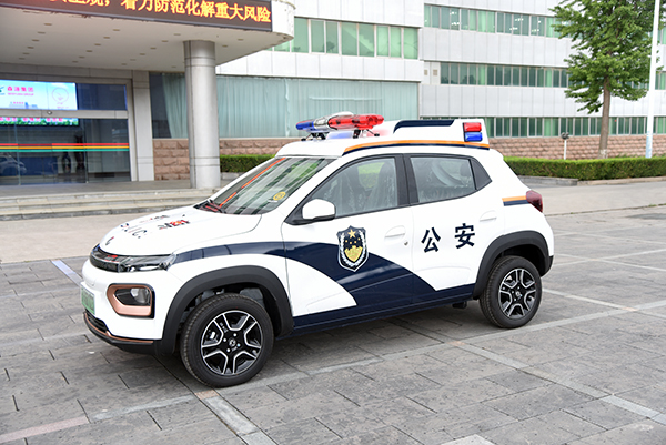 執(zhí)法人員的好搭檔！森源鴻馬電動巡邏車上新啦(圖3)