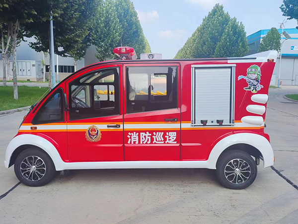 讓消防安全流動在身邊||森源鴻馬電動消防巡邏車發(fā)往鄭州(圖4)