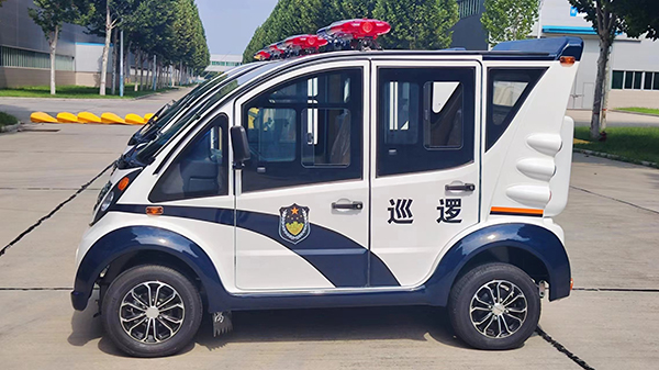 巡邏執(zhí)法必不可少的安全線！森源鴻馬電動巡邏車發(fā)往黑龍江大興安嶺(圖5)