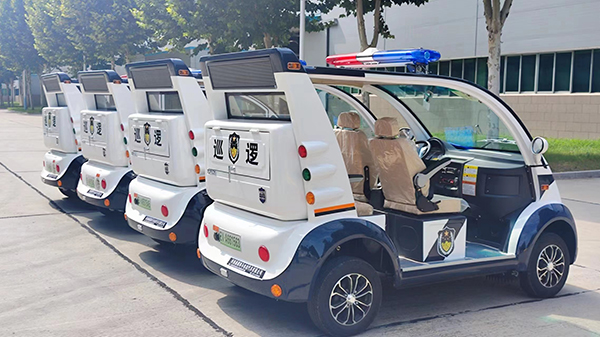 巡邏執(zhí)法必不可少的安全線！森源鴻馬電動巡邏車發(fā)往黑龍江大興安嶺(圖6)