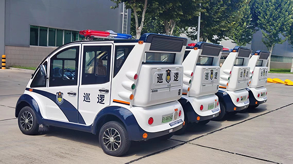 巡邏執(zhí)法必不可少的安全線！森源鴻馬電動巡邏車發(fā)往黑龍江大興安嶺(圖7)