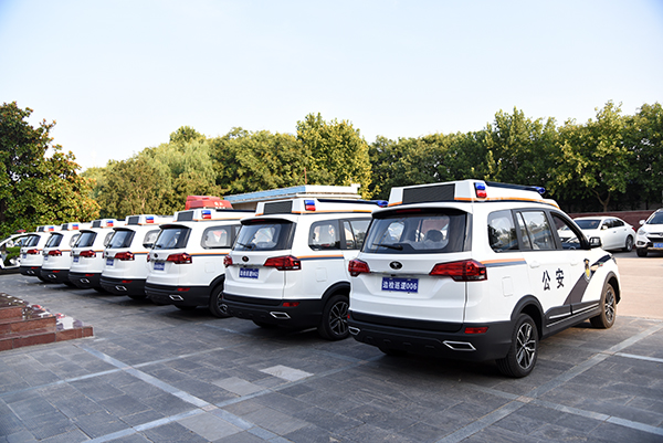 森源鴻馬電動(dòng)巡邏車(chē)發(fā)往北京||用環(huán)保低碳守護(hù)首都平安！(圖5)