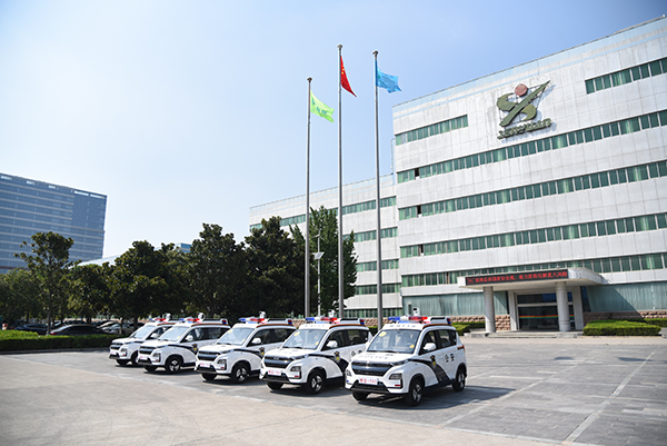 森源鴻馬電動(dòng)巡邏車(chē)即將亮相福建泉州，成為一道亮麗的風(fēng)“警”線！(圖2)