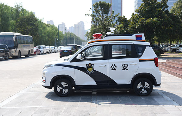 森源鴻馬電動(dòng)巡邏車(chē)即將亮相福建泉州，成為一道亮麗的風(fēng)“警”線！(圖4)