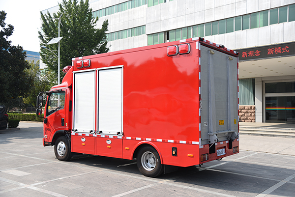森源鴻馬消防機器人運輸車發(fā)往內(nèi)蒙古鄂爾多斯(圖4)