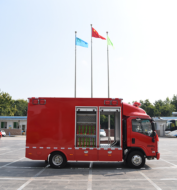 森源鴻馬消防機器人運輸車發(fā)往內(nèi)蒙古鄂爾多斯(圖5)