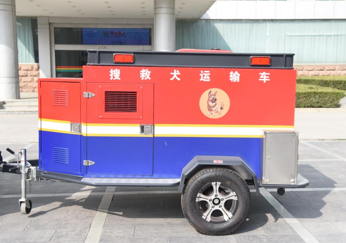 搜救犬的新座駕——搜救犬運(yùn)輸車+方艙(圖7) 搜救犬的新座駕——搜救犬運(yùn)輸車+方艙(圖7)