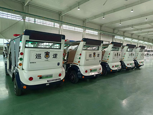 森源鴻馬電動(dòng)巡邏車駛向海南治安一線(圖4)