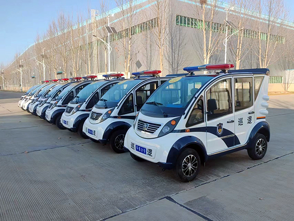 巡邏防控護平安||森源鴻馬電動巡邏車發(fā)往福建(圖2)