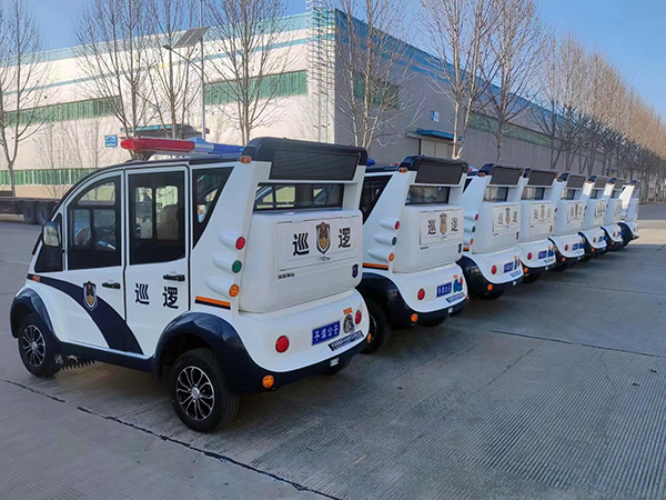 巡邏防控護平安||森源鴻馬電動巡邏車發(fā)往福建(圖4)