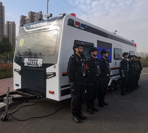 森源鴻馬移動警務(wù)室||打造智慧巡防新模式 “零距離”服務(wù)群眾(圖5) 森源鴻馬移動警務(wù)室||打造智慧巡防新模式 “零距離”服務(wù)群眾(圖5)
