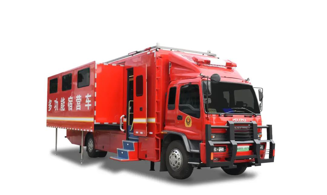 森源鴻馬多功能宿營車為應急救援的宿營生活保駕護航(圖1) 森源鴻馬多功能宿營車為應急救援的宿營生活保駕護航(圖1)
